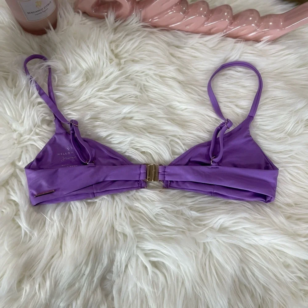 hello molly swin top purple
